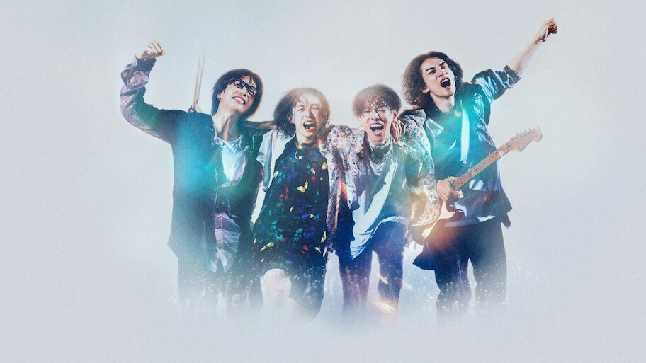 グラスハートNetflix TシャツブルーL Netflix「グラスハート」佐藤健